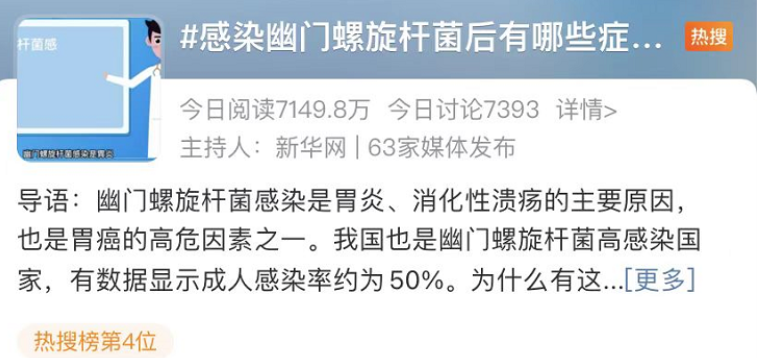 “1臭、1酸、1痛”出现,一查竟是幽门螺杆菌感染,切莫一拖再拖!
